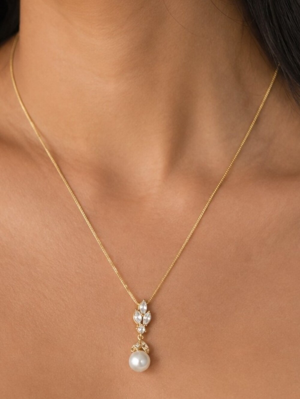 3/$25! Boutique 1861 - Pearl Jewel Necklace